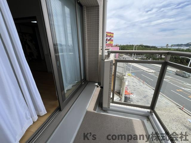 藤沢市鵠沼海岸2丁目　東急ドエル・シーサイドコート鵠沼海岸のバルコニー|バルコニー◇◇