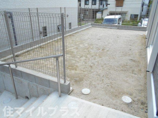 【庭】 | 郡山市菜根3丁目新築一戸建て7棟 | お庭で自由な時間を過ごせます