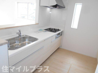 【キッチン】 | 郡山市菜根3丁目新築一戸建て7棟 | 使いやすいキッチンです