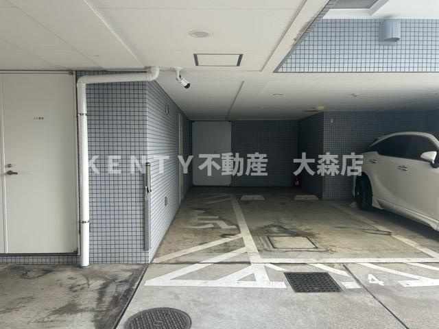 【駐車場】 | カスタリア大森Ⅲ | 駐車場完備です