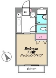 【間取り】 | ドエル東林間 | 間取りです。