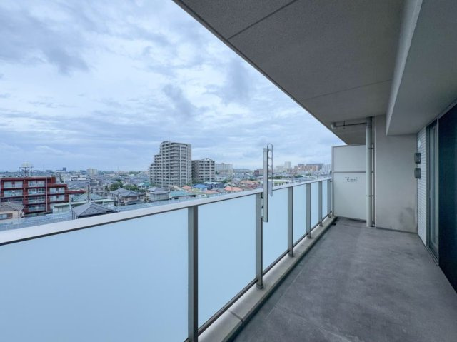 ゼクシア新松戸のバルコニー