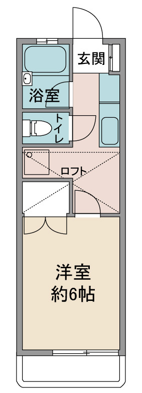 ウイング白金Cの間取り