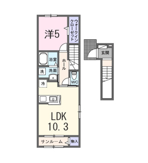 【間取り】 | ペニーレイン