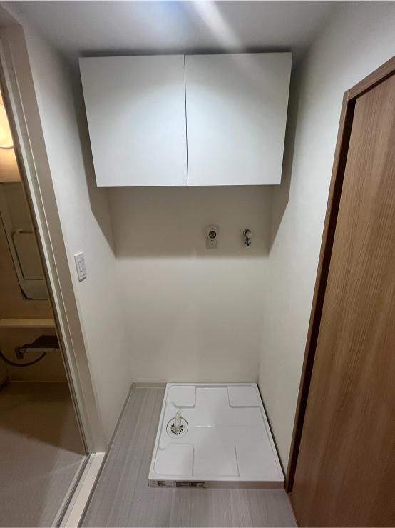 府中市本町２丁目の賃貸マンションの洗面所