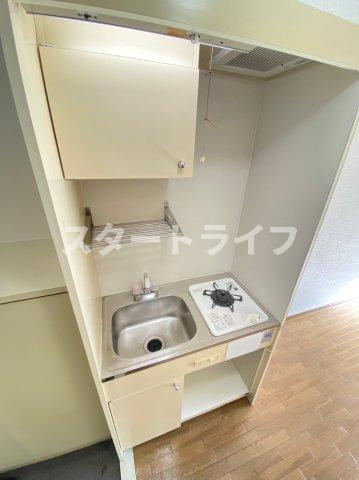 大阪市東淀川区西淡路２丁目の賃貸マンションのキッチン