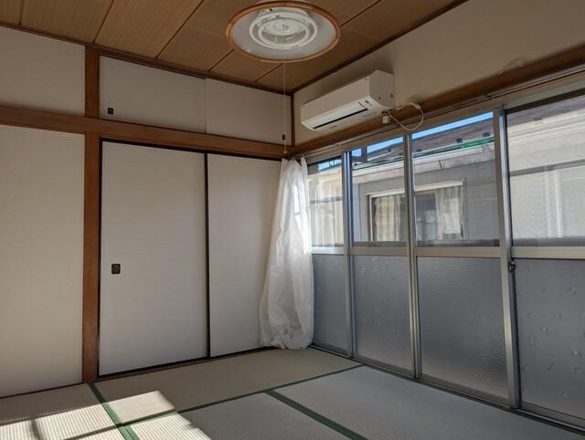 横浜市青葉区しらとり台のテラスの寝室