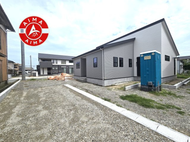 福津市津屋崎7丁目第6-3棟（1号棟）の外観|デザイン性のある外観です。