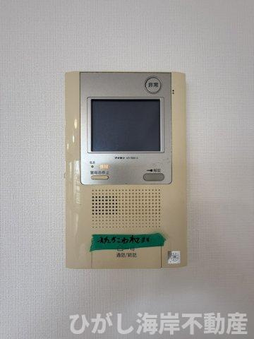 第一ハイツ茅ヶ崎のセキュリティ|TVモニター付きインターフォン