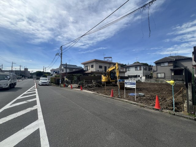 日野市東豊田３期の前面道路含む現地写真