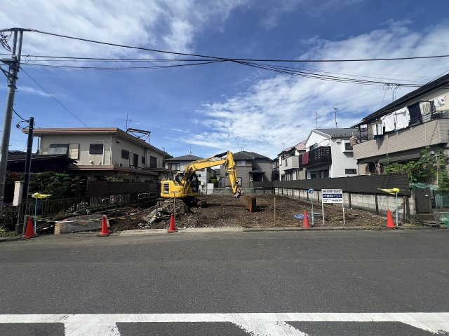 日野市東豊田３期の前面道路含む現地写真