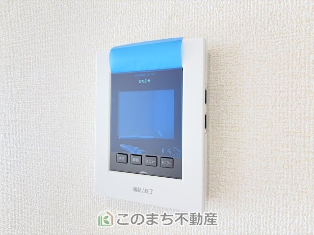 ブルーミングガーデン宇都宮市平松3丁目の設備|モニタ付きインターホンで防犯面もしっかり安心♪