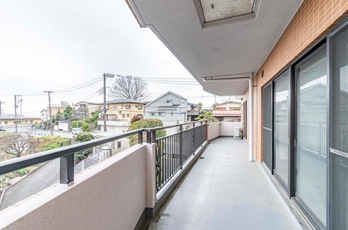 トーカン真鶴キャステールのバルコニー