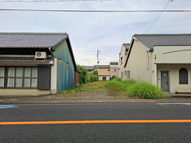 売土地　静岡市清水区蒲原堰沢の外観|敷地が約115坪と広々としています。自由な間取りでお家が建てられます。