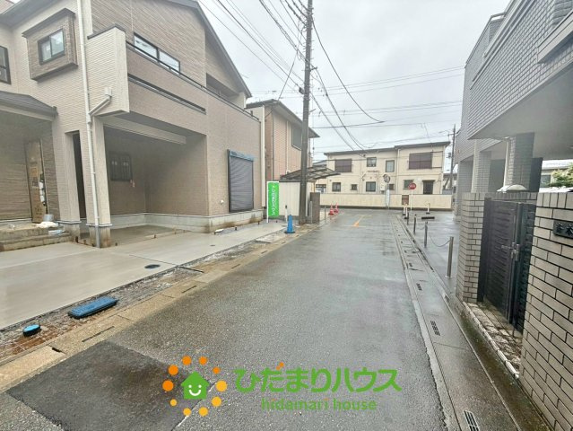 白岡サウスアヴェニュー　新築一戸建ての前面道路含む現地写真|2026/09/21　撮影