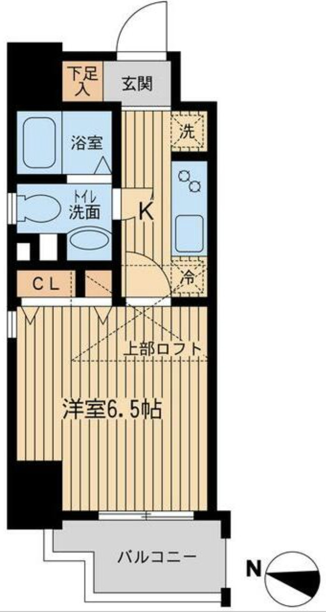 プロスペクト中央林間の間取り