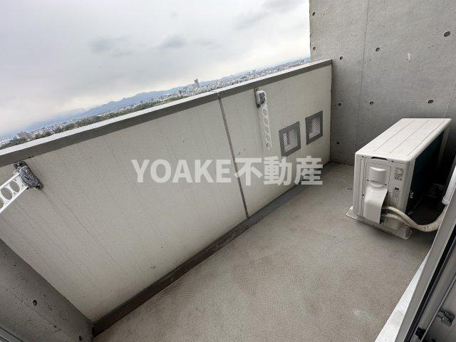 プロスペクト中央林間のバルコニー