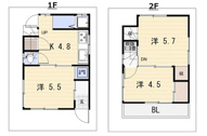 八尾市高安町南四丁目　中古戸建の画像