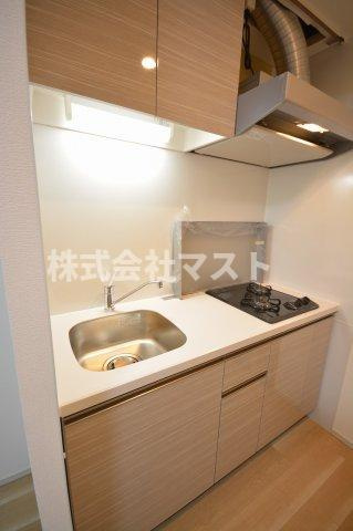 スプランディッド中之島WESTのキッチン
