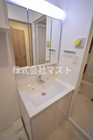 スプランディッド中之島WESTの洗面所