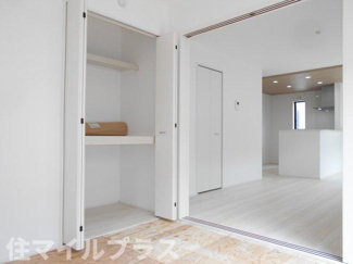 【和室】 | 郡山市安積町長久保3丁目新築一戸建て4棟 | 畳の上でゆっくりとくつろげる和室です