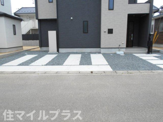 【駐車場】 | 郡山市安積町長久保3丁目新築一戸建て4棟 | 駐車場です