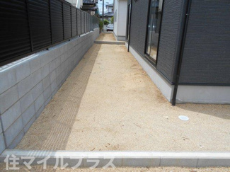 【庭】 | 郡山市安積町長久保3丁目新築一戸建て4棟 | お庭が付いています