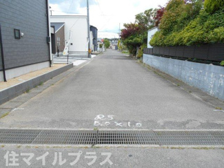 【前面道路含む現地写真】 | 郡山市安積町長久保3丁目新築一戸建て4棟 | 前面道路含む現地写真です