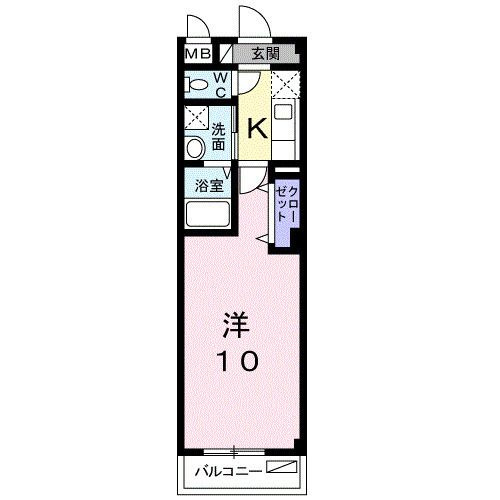 クラールの間取り