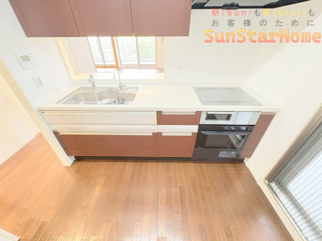 【サンスターホーム】ラティア　リフォーム済みマンションのキッチン