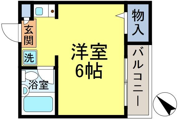 ハイツサードニックスの間取り