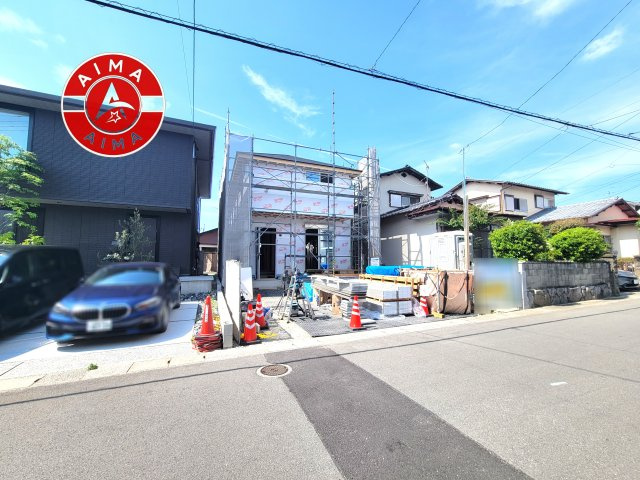 筑紫野市紫6丁目第1-1棟（1号棟）の前面道路含む現地写真|見学の時間などお気軽にお問い合わせ下さい。