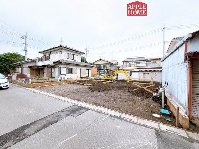[新築住宅] 熊谷市別府2丁目 2期 全1棟の前面道路含む現地写真
