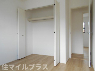 【洋室】 | 郡山市安積町長久保3丁目新築一戸建て4棟 | 洋室です