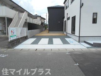 【駐車場】 | 郡山市安積町長久保3丁目新築一戸建て4棟 | 駐車場の用意があります