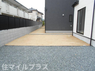 【庭】 | 郡山市安積町長久保3丁目新築一戸建て4棟 | お庭が付いています