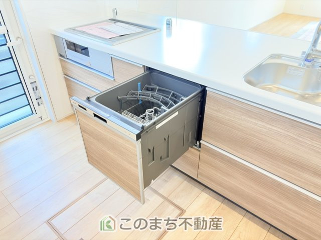 ブルーミングガーデン宇都宮市平松3丁目　2号棟の設備|モニタ付きインターホンで防犯面もしっかり安心♪