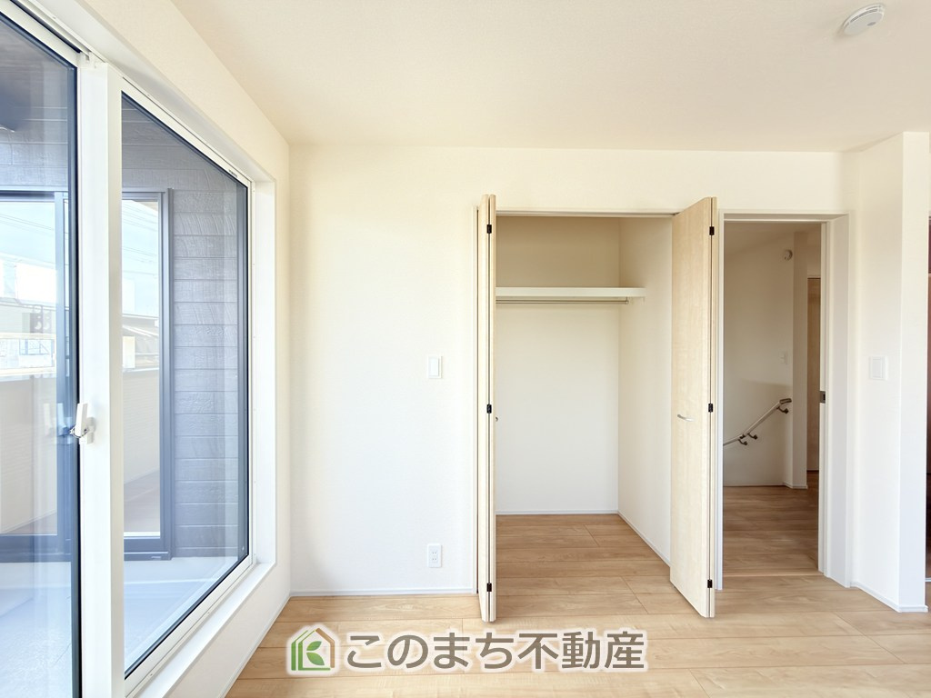 ブルーミングガーデン宇都宮市平松3丁目の収納|収納もたっぷり容量がございます♪大型荷物も収納できて便利ですね！