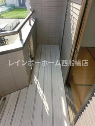 リョーセイ87-2のバルコニー