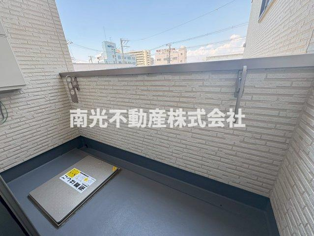 yumaison westのバルコニー