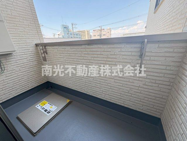 yumaison westのバルコニー