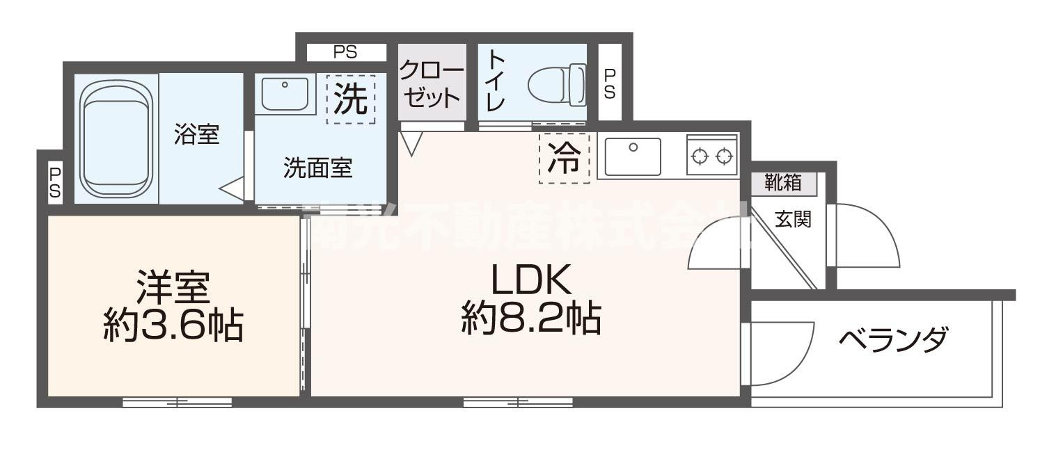 yumaison westの間取り