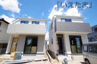 【外観】 | 【仲介手数料無料！！】稲城市矢野口　新築戸建て（全2棟）B号棟　5250万円 | 令和８年６月１２日撮影　建築中
