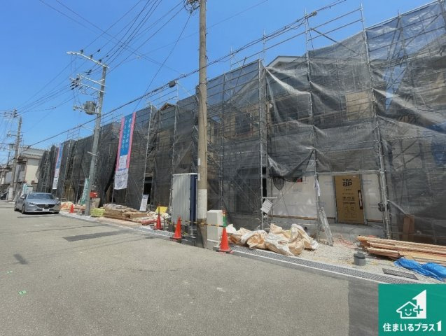 尼崎市高田町　第1期　新築一戸建ての外観|現在建築中！落ち着いた街並みで新生活を始めることが出来そう！周辺の物件も併せてご紹介させて頂きます！