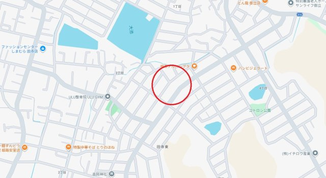姫路市田寺東3丁目　　中古戸建の地図