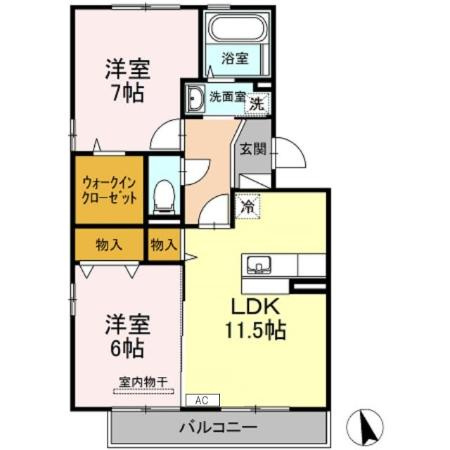 グランドソレーユの間取り