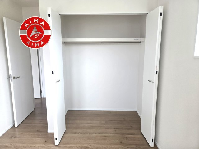 福津市津屋崎7丁目第6-3棟（2号棟）の収納|収納には困りません。