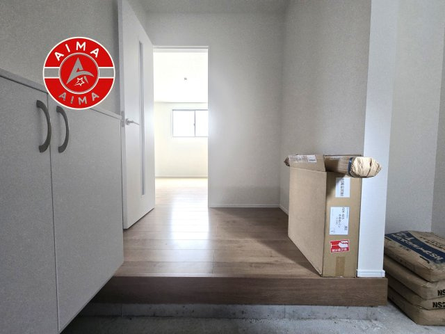 福津市津屋崎7丁目第6-3棟（2号棟）の防犯設備|二重ロックでしっかり防犯対策ができます。