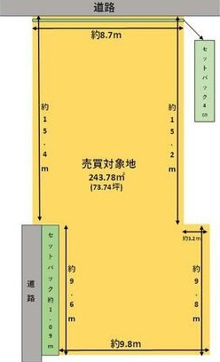 各務原市那加西野町の土地図