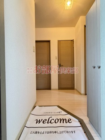 ニューライフつぶくB棟の玄関|きれいな玄関です